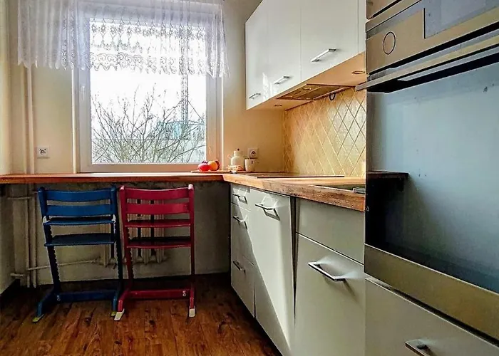 Daire Lovely In A Quiet Area Poznan